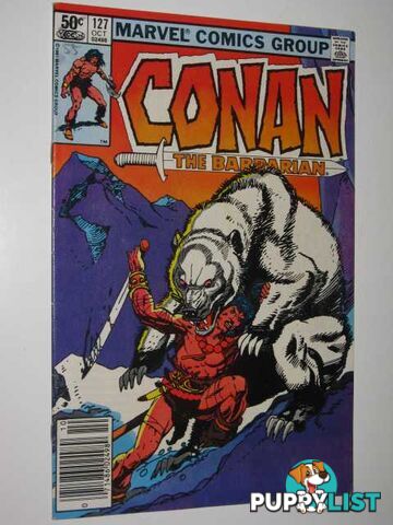 Conan the Barbarian #127  - Various - 1981