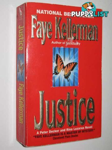 Justice : A Peter Decker and Rina Lazarus Mystery  - Kellerman Faye - 1996