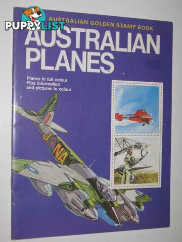 Golden Stamp Book of Australian Planes  - Stronell Lynne - 1982