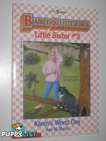 Karen's Worst Day - Little Sister Series #3  - Martin Ann M. - 1989