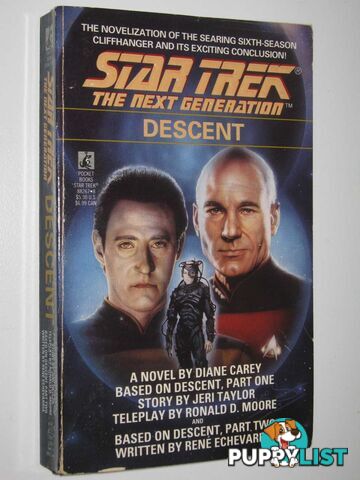 Descent - STAR TREK: The Next Generation Series  - Carey Diane - 1993