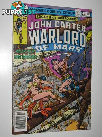 John Carter, Warlord of Mars #23  - Claremont Chris - 1979