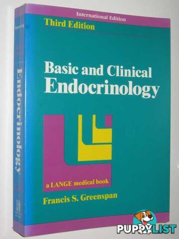 Basic And Clinical Endocrinology  - Greenspan Francis S. - 1991