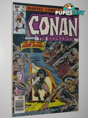 Conan the Barbarian #102  - Various - 1979