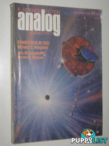 Analog Science Fiction and Fact September 1975 : Vol. XCV, No. 9  - Various - 1975