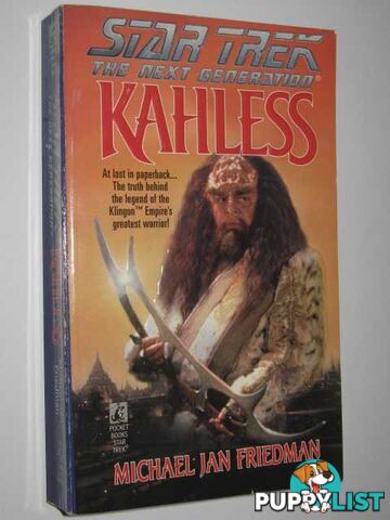 Kahless - STAR TREK: The Next Generation Series  - Friedman Michael Jan - 1997