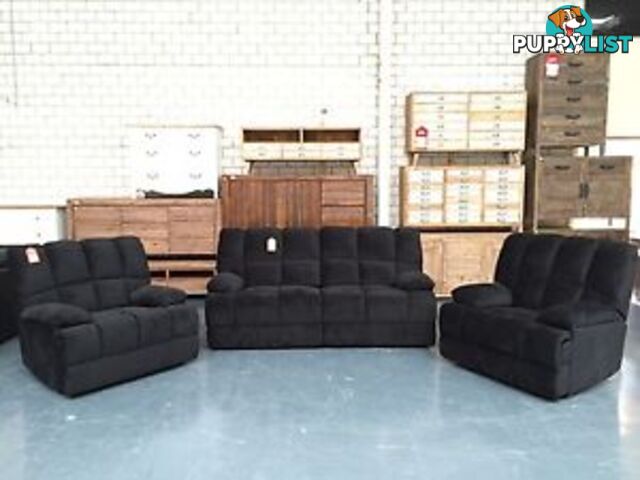 SPARTACUS 3 SEATER + RECLINER ARMCHAIRS