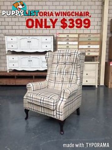 Victoria Wingchair - Brand new - Furniture outlet