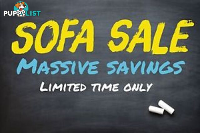 SOFA SALE - MASSIVE SAVINGS