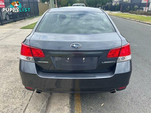 2009 SUBARU LIBERTY 2.5I GT PREMIUM MY10 SEDAN, 4 DOORS, 5 SEATS