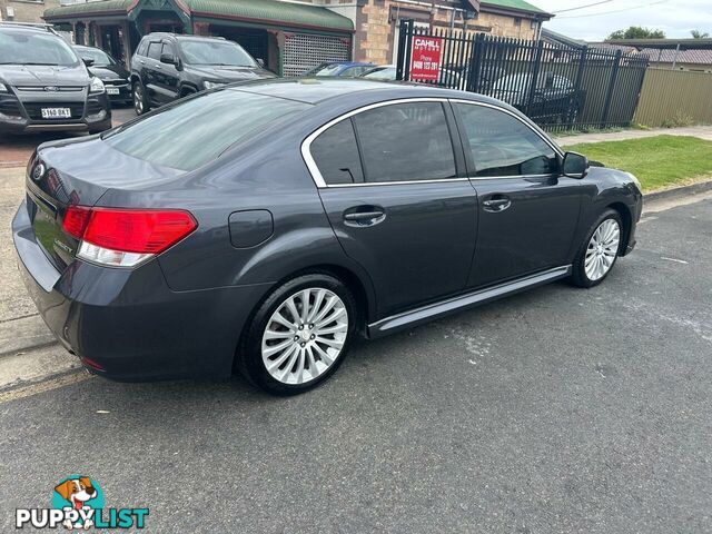 2009 SUBARU LIBERTY B5 MY10 GT AWD PREMIUM SEDAN