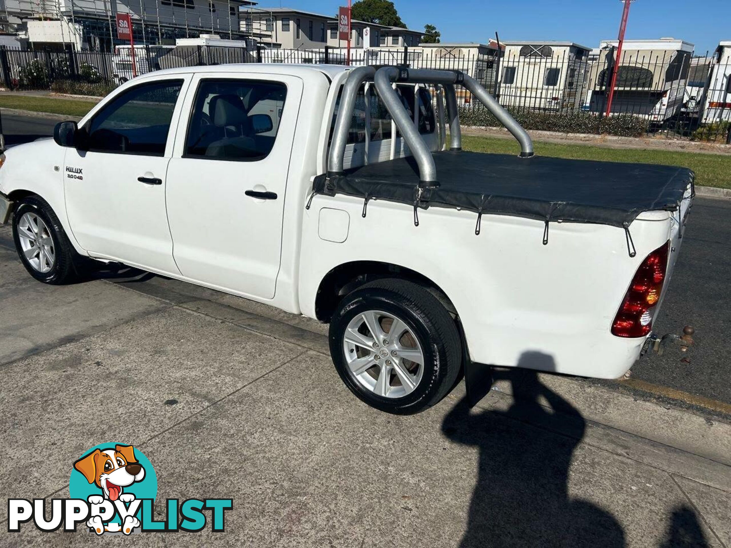 2007 TOYOTA HILUX SR KUN16R 07 UPGRADE UTE TRAY, 4 DOORS, 5 SEATS