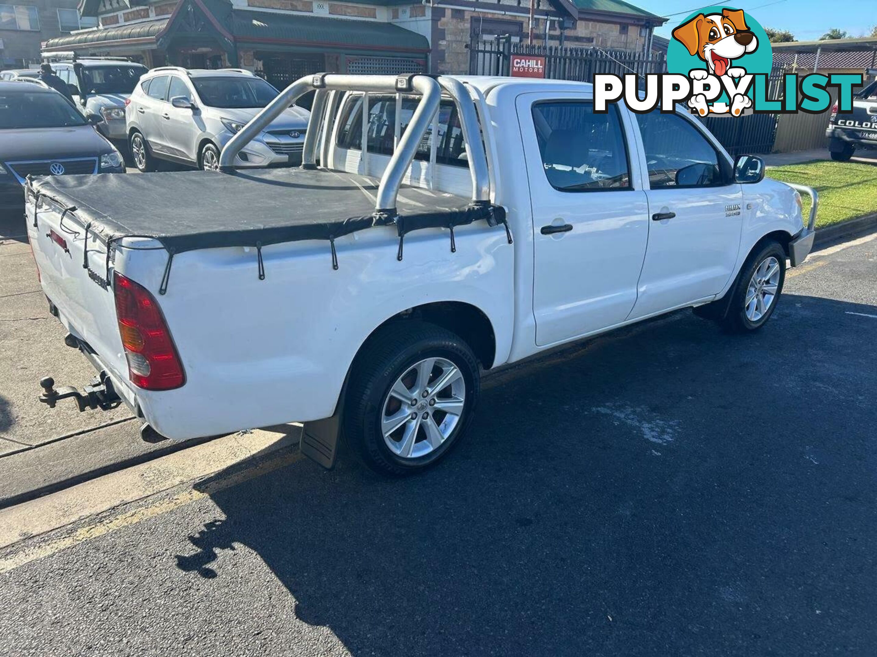 2007 TOYOTA HILUX SR KUN16R 07 UPGRADE UTE TRAY, 4 DOORS, 5 SEATS