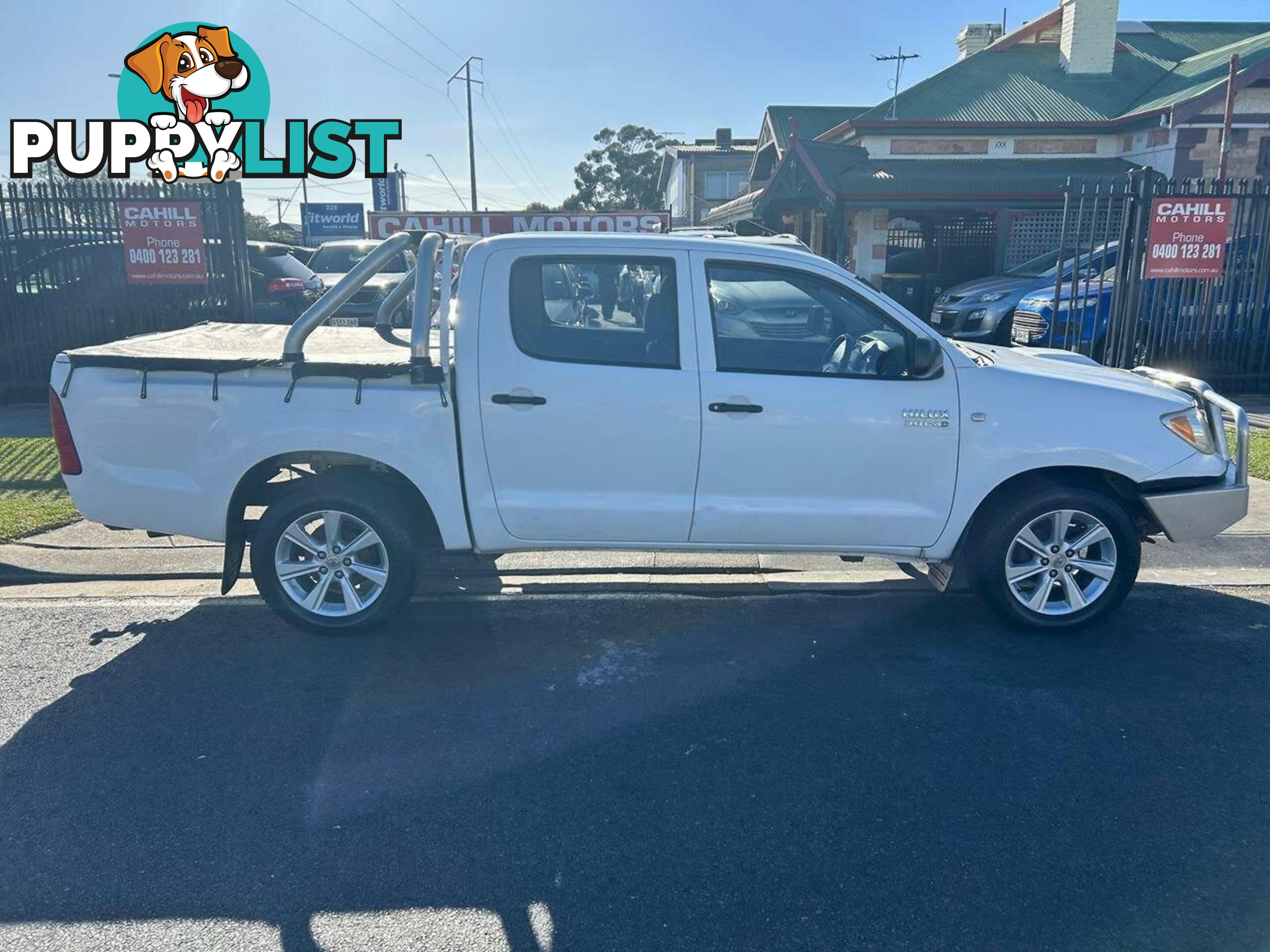 2007 TOYOTA HILUX SR KUN16R 07 UPGRADE UTE TRAY, 4 DOORS, 5 SEATS