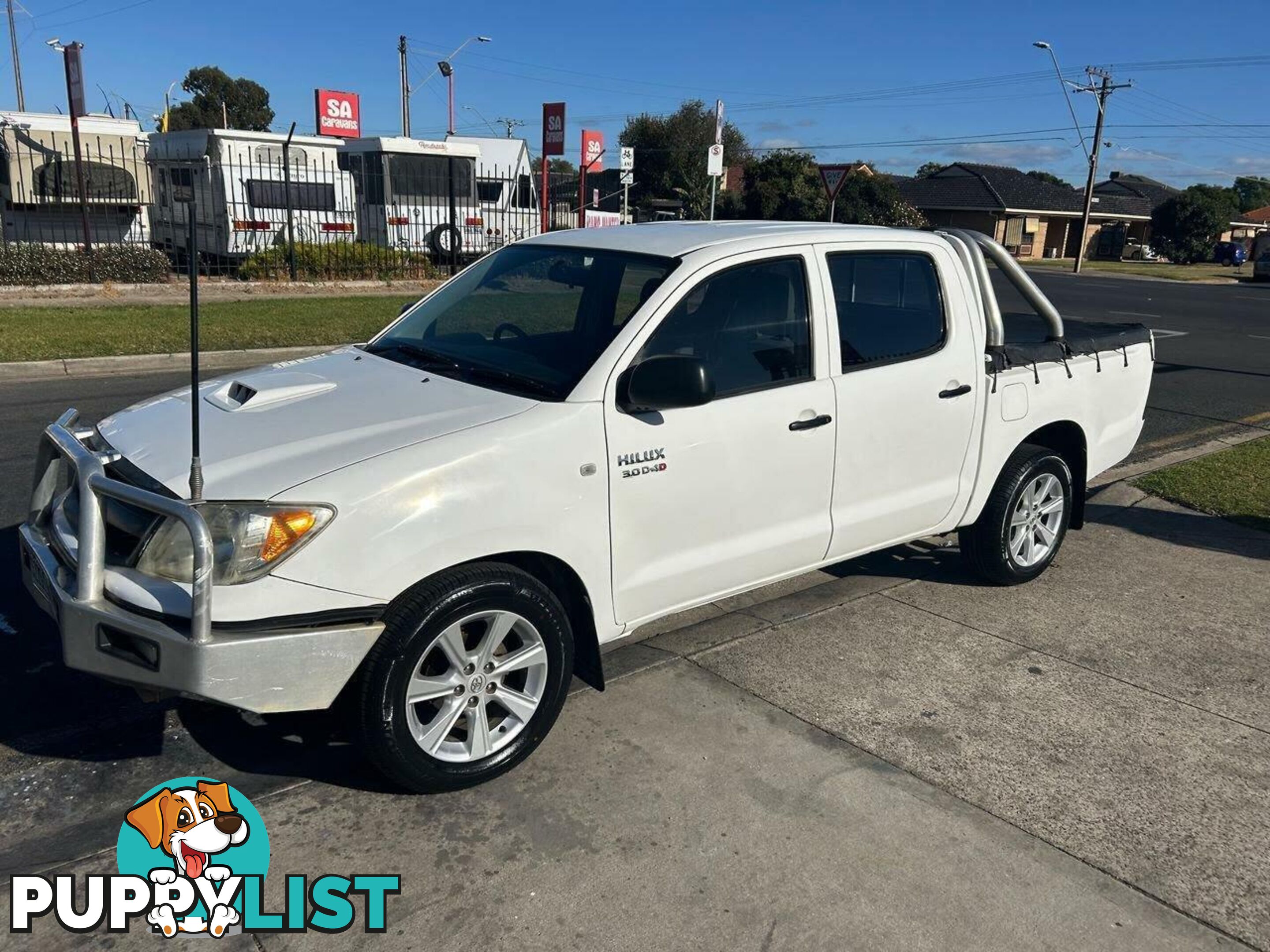 2007 TOYOTA HILUX SR KUN16R 07 UPGRADE UTE TRAY, 4 DOORS, 5 SEATS