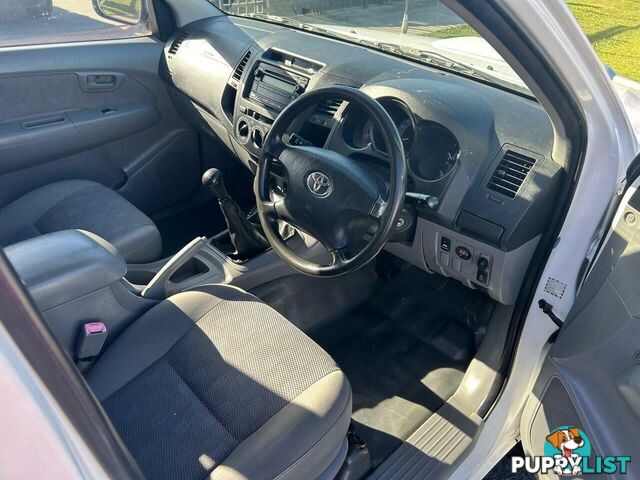 2007 TOYOTA HILUX SR KUN16R 07 UPGRADE UTE TRAY, 4 DOORS, 5 SEATS