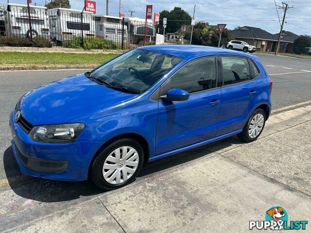 2012 VOLKSWAGEN POLO 6R MY12.TRENDLINE 5 HATCHBACK