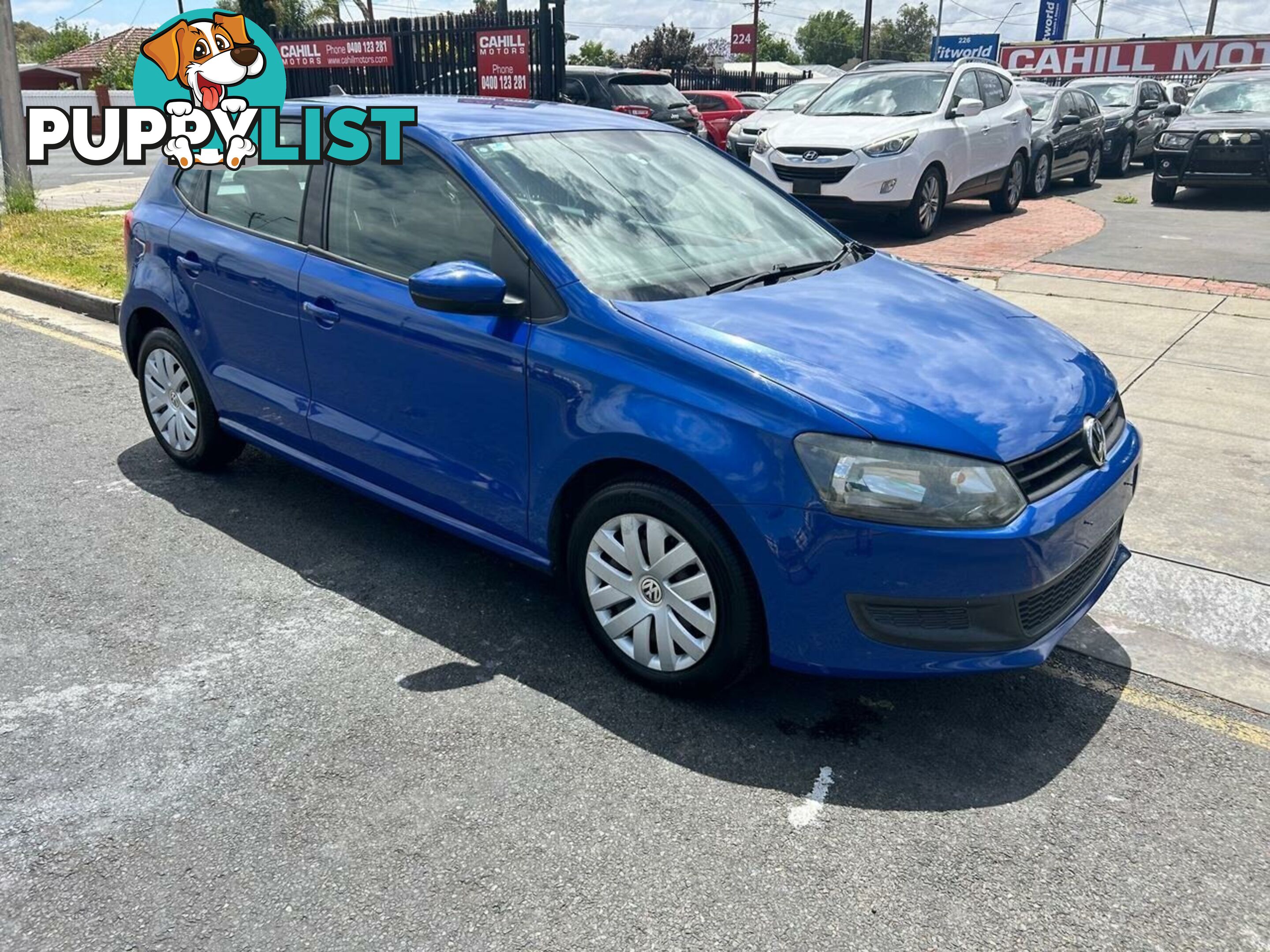 2012 VOLKSWAGEN POLO 6R MY12.TRENDLINE 5 HATCHBACK