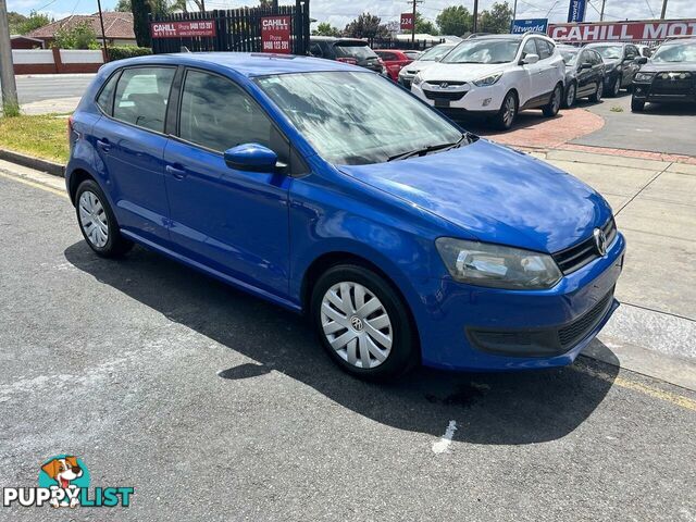 2012 VOLKSWAGEN POLO 6R MY12.TRENDLINE 5 HATCHBACK