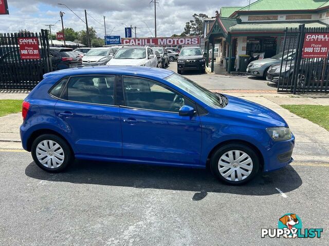 2012 VOLKSWAGEN POLO 6R MY12.TRENDLINE 5 HATCHBACK