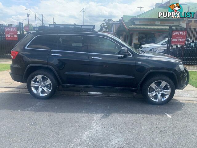 2012 JEEP GRAND CHEROKEE OVERLAND (4X4) WK SUV, 4 DOORS, 5 SEATS