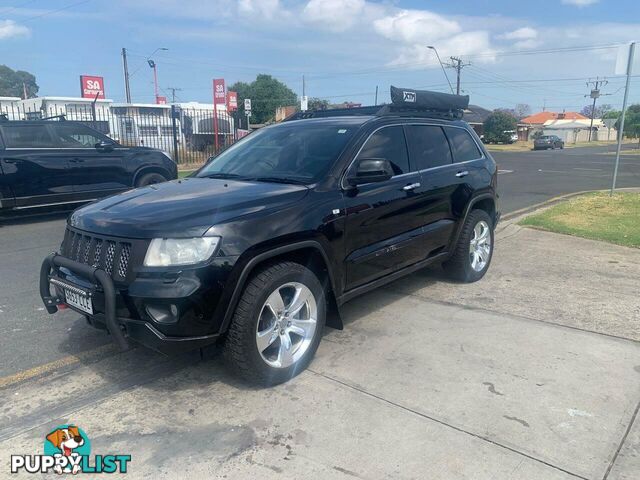 2012 JEEP GRAND CHEROKEE OVERLAND (4X4) WK SUV, 4 DOORS, 5 SEATS