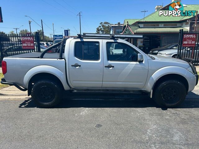 2012 NISSAN NAVARA D40 SMY12 ST 6 UTILITY