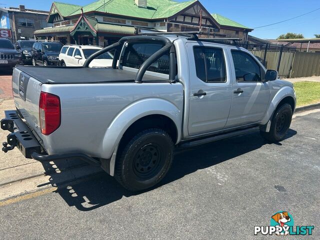 2012 NISSAN NAVARA D40 SMY12 ST 6 UTILITY