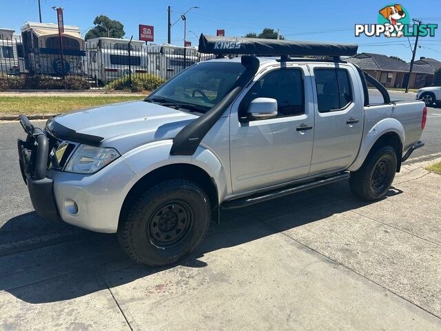 2012 NISSAN NAVARA D40 SMY12 ST 6 UTILITY