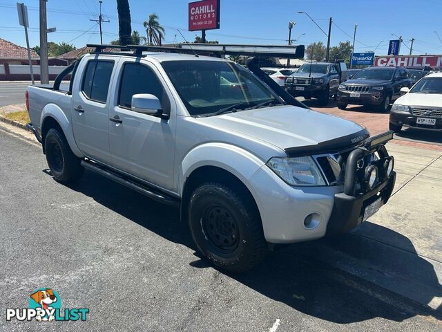 2012 NISSAN NAVARA D40 SMY12 ST 6 UTILITY