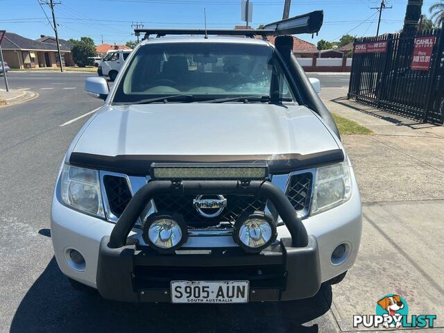 2012 NISSAN NAVARA D40 SMY12 ST 6 UTILITY