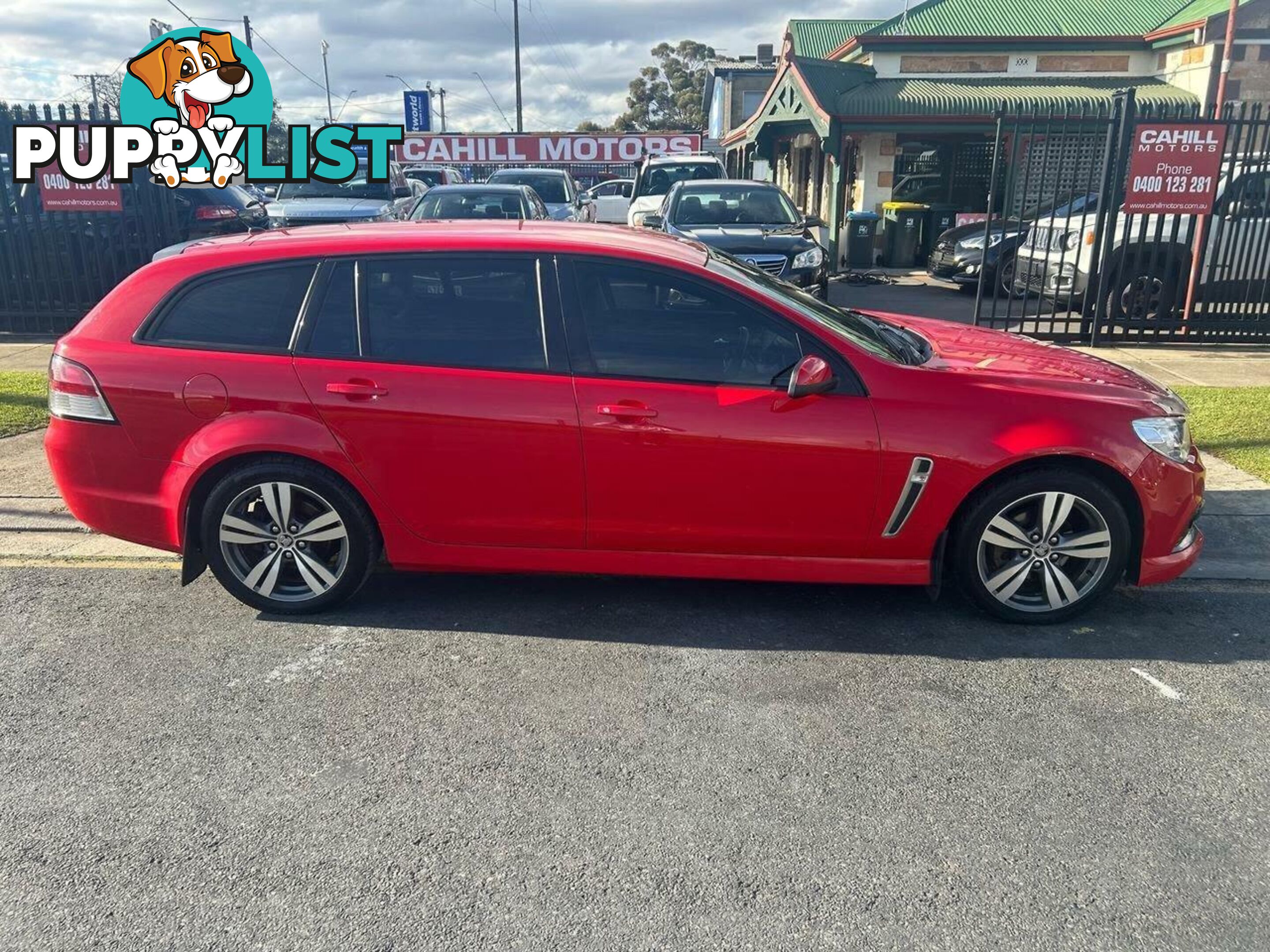 2014 HOLDEN COMMODORE SV6 VF WAGON, 4 DOORS, 5 SEATS