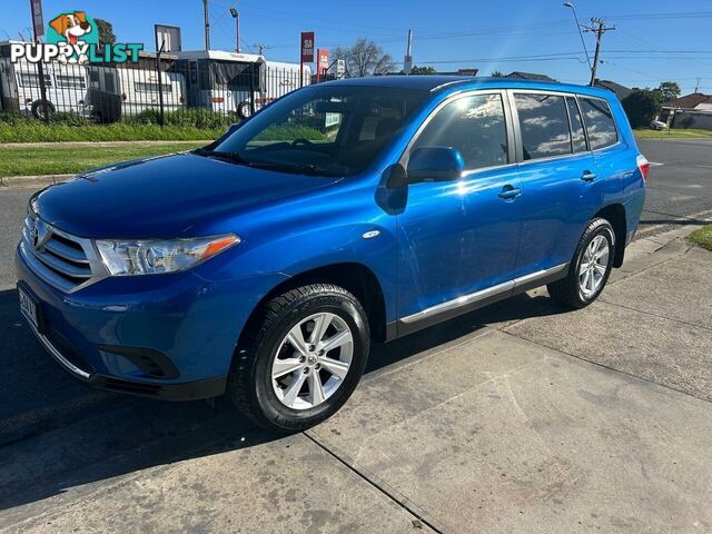 2010 TOYOTA KLUGER GSU45R MY11 KX-R AWD WAGON