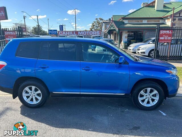 2010 TOYOTA KLUGER KX-R (4X4) 7 SEAT GSU45R MY11 UPGRADE SUV, 4 DOORS, 7 SEATS