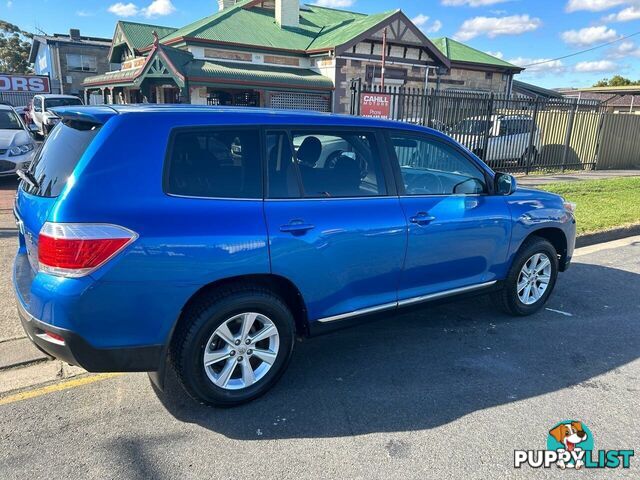 2010 TOYOTA KLUGER GSU45R MY11 KX-R AWD WAGON