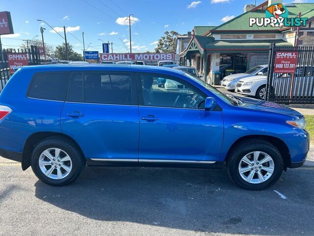 2010 TOYOTA KLUGER GSU45R MY11 KX-R AWD WAGON