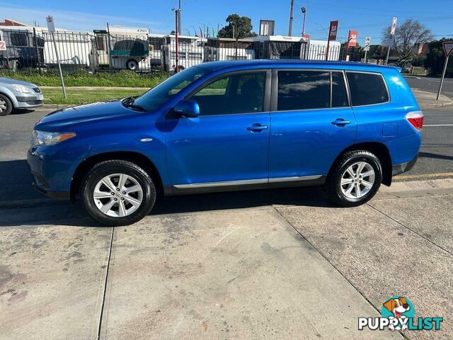 2010 TOYOTA KLUGER KX-R (4X4) 7 SEAT GSU45R MY11 UPGRADE SUV, 4 DOORS, 7 SEATS