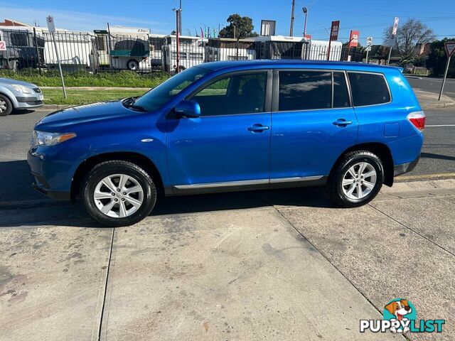 2010 TOYOTA KLUGER GSU45R MY11 KX-R AWD WAGON