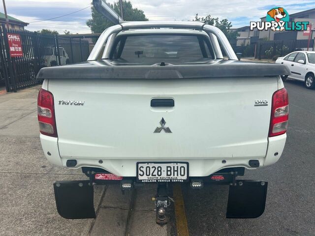 2015 MITSUBISHI TRITON MQ MY1GLX DOUBLE CAB 6 UTILITY