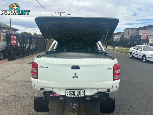 2015 MITSUBISHI TRITON MQ MY1GLX DOUBLE CAB 6 UTILITY