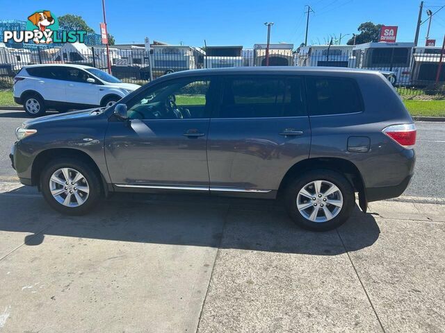 2013 TOYOTA KLUGER KX-R (4X4) 5 SEAT GSU45R MY11 UPGRADE SUV, 4 DOORS, 5 SEATS