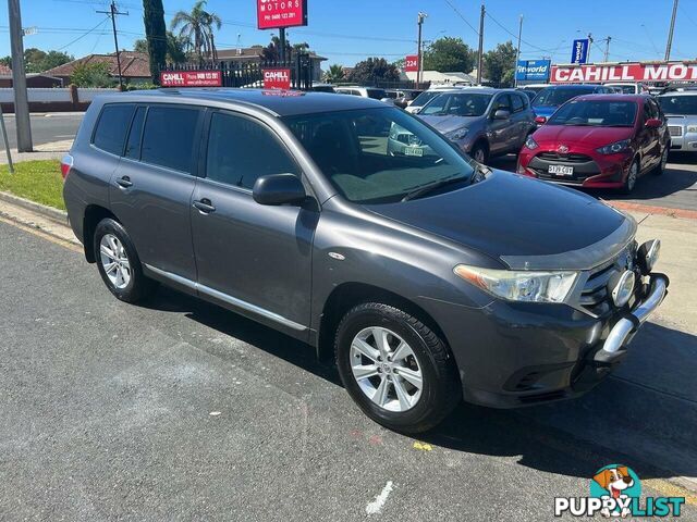 2013 TOYOTA KLUGER KX-R (4X4) 5 SEAT GSU45R MY11 UPGRADE SUV, 4 DOORS, 5 SEATS