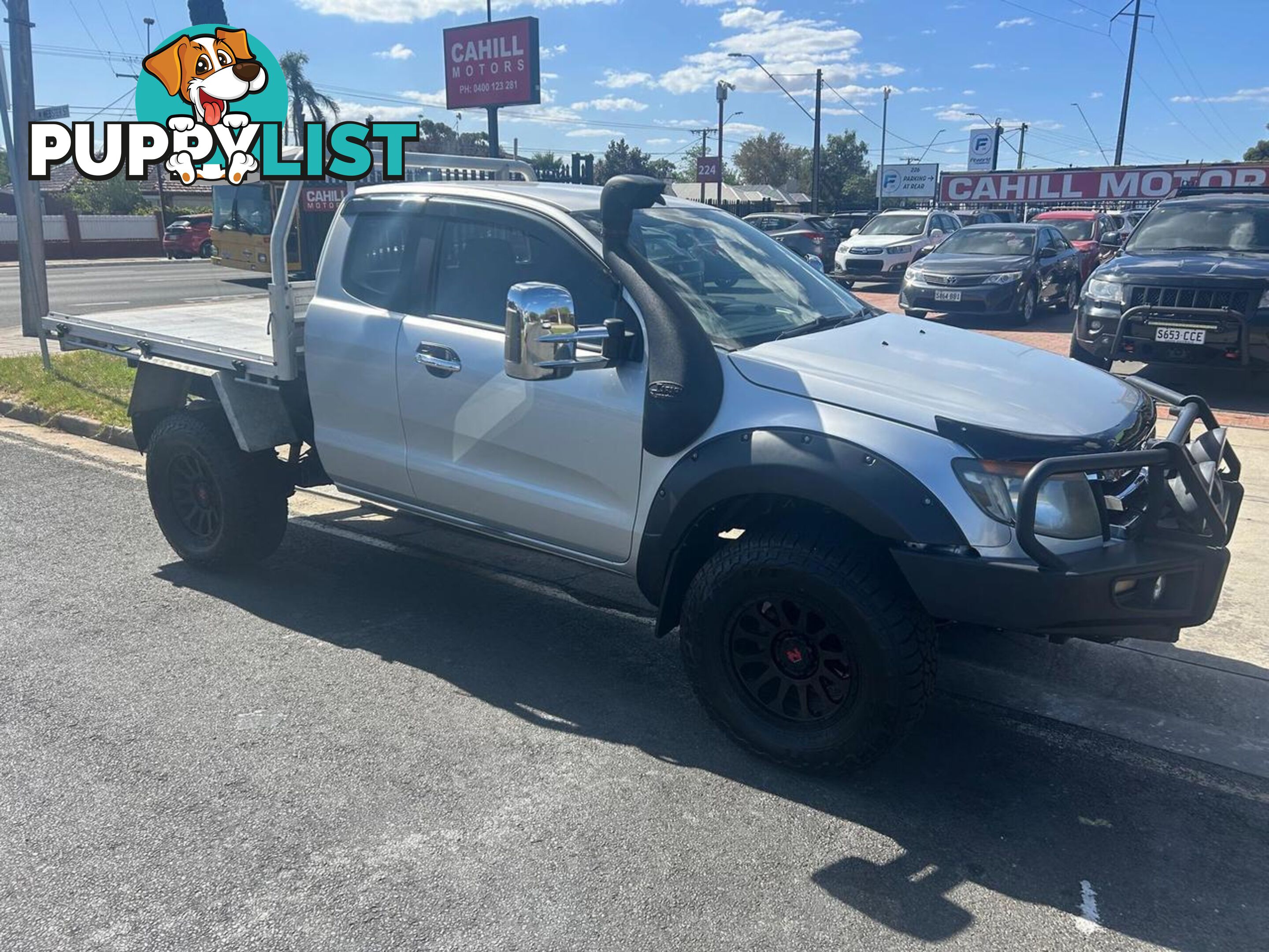 2012 FORD RANGER XL PX CAB CHASSIS