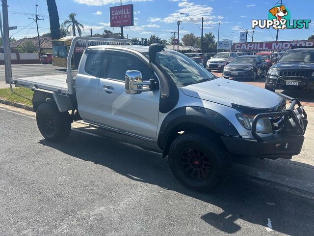 2012 FORD RANGER XL PX CAB CHASSIS