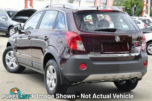 2012 HOLDEN CAPTIVA 5 (4X4) CG MY12 SUV, 4 DOORS, 5 SEATS