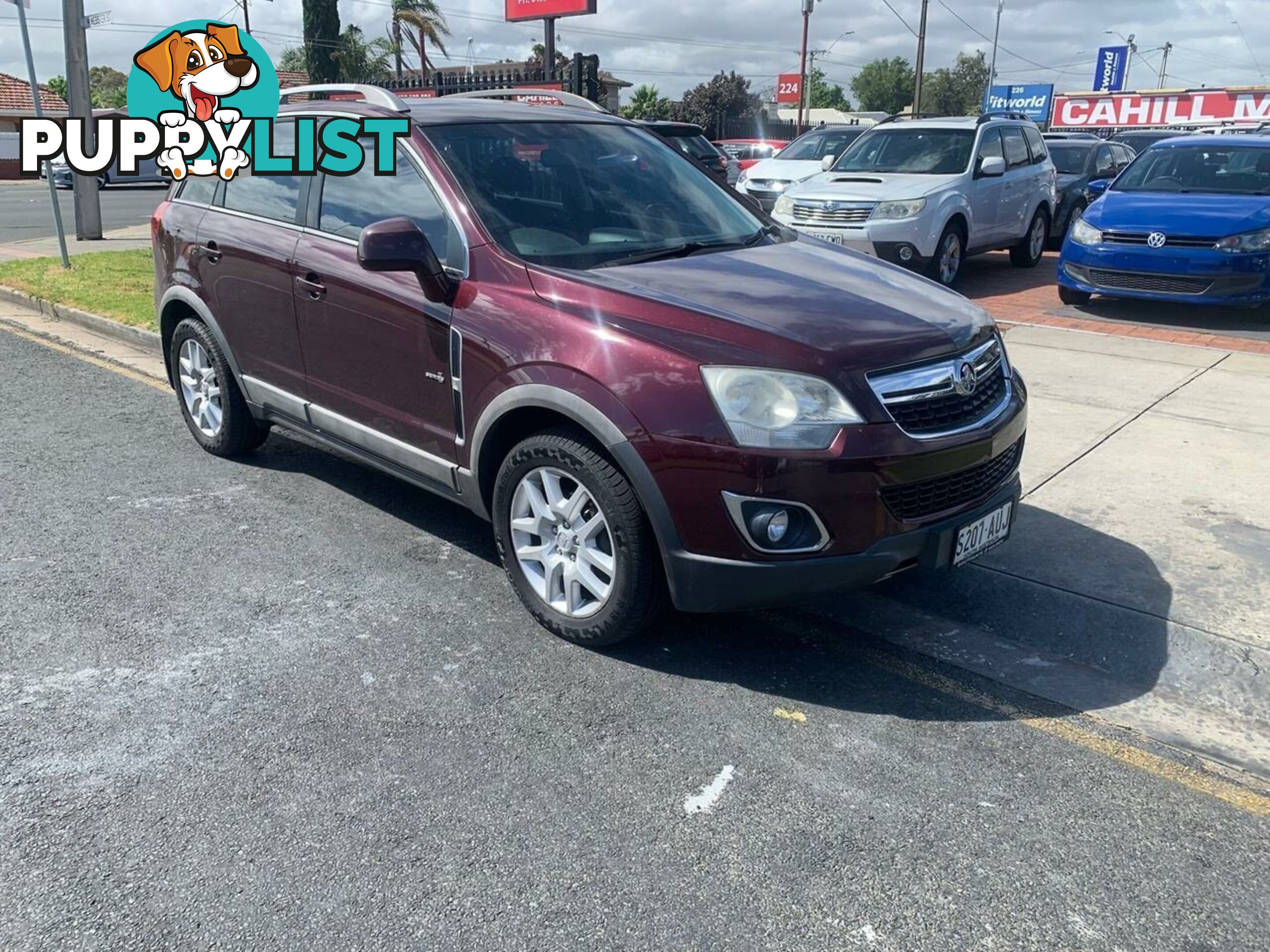 2012 HOLDEN CAPTIVA CG SERIES II MY12 5 AWD WAGON