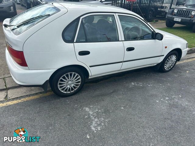 1998 TOYOTA COROLLA CONQUEST SECA AE102R HATCH, 5 DOORS, 5 SEATS