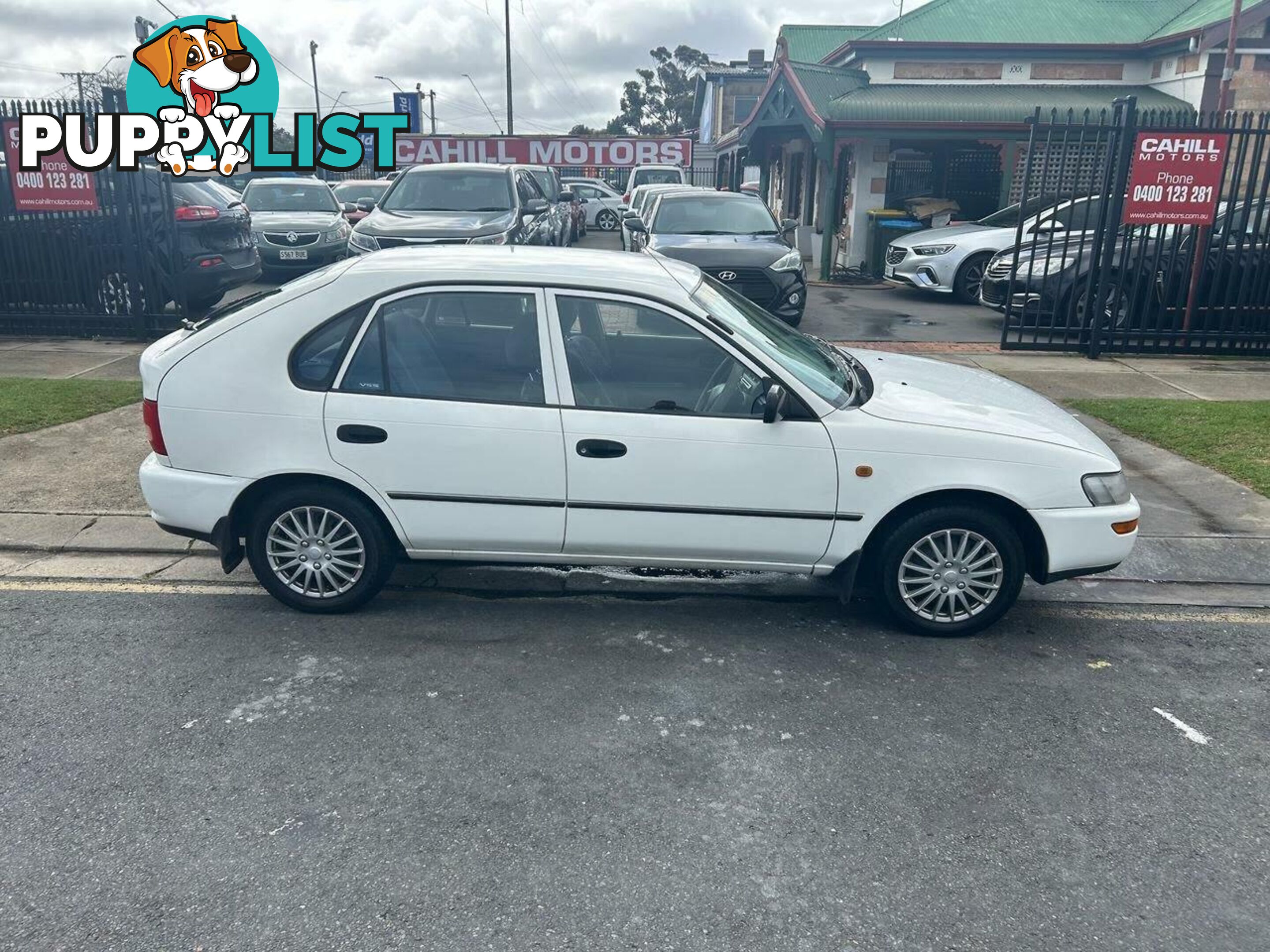 1998 TOYOTA COROLLA CONQUEST SECA AE102R HATCH, 5 DOORS, 5 SEATS