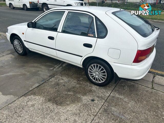 1998 TOYOTA COROLLA CONQUEST SECA AE102R HATCH, 5 DOORS, 5 SEATS