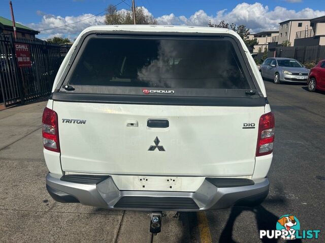 2017 MITSUBISHI TRITON GLX DOUBLE CAB MQ MY18 UTILITY